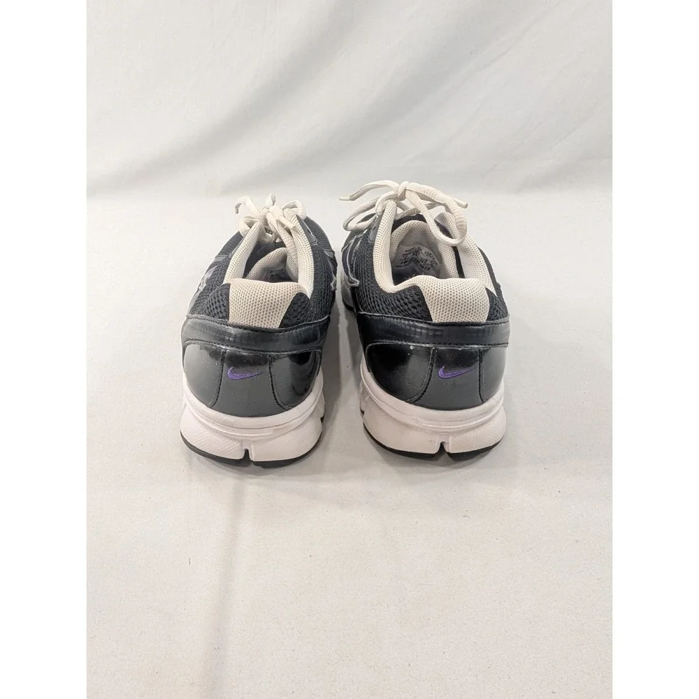 Nike Womens Air Track Star 3 398544-011 US 9 Black.Purple Excellent